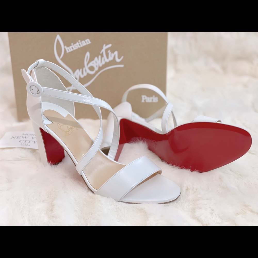 New Authentic Christian Louboutin Loubi Bee 85 Kid